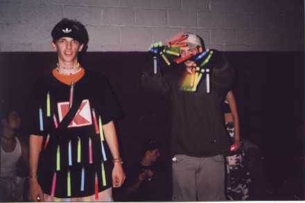 
mad crazy glowsticks...