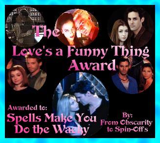 Love's A Funny Thing Award
