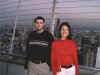 Space Needle with co-worker Matt