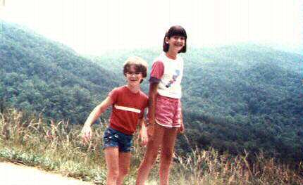 About to push each other off the mountain