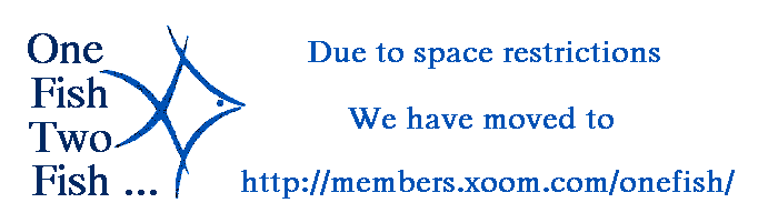 One Fish Two Fish... has moved