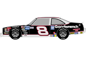 Dale Earnhardt 1987 Goodwrench Service Plus Busch Series