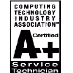 Computer Technology Industry Association A+ Service Technician Certified 1998