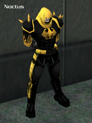 Noctus in his Phoenix Legion uniform.