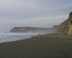 beach on the right of cap blanco