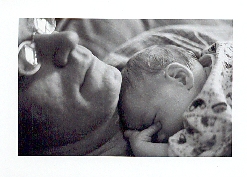 Linus sover tryggt hos morbror Svante