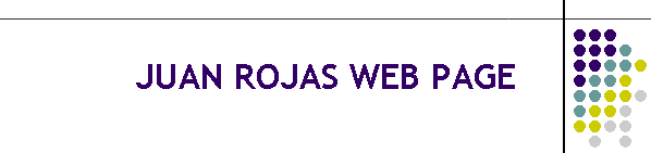 JUAN ROJAS WEB PAGE