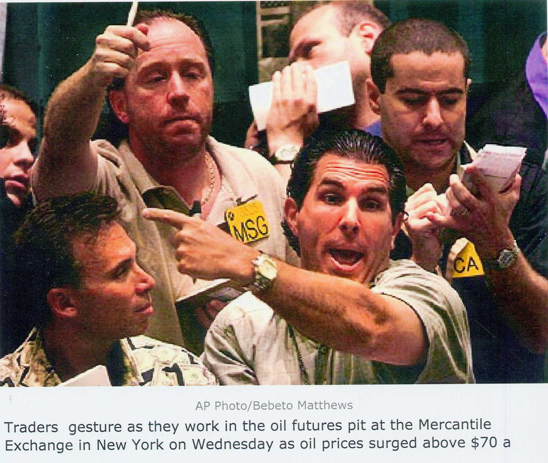 New York Stock Exchange Floor Traders