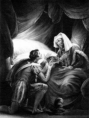 King Henry IV and Prince Harry