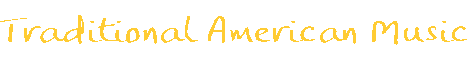 traditional american music banner