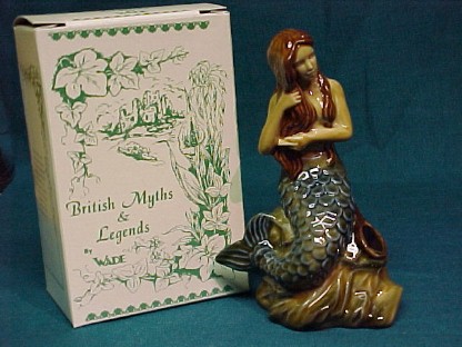 Mermaid with box