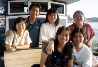 Last photo taken on the boat heading to Marang, Terengganu 