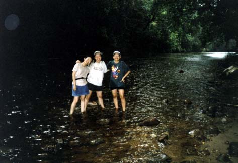 River side. near to the jungle trek trail