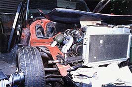 Matthias' No.1 car before restoration.