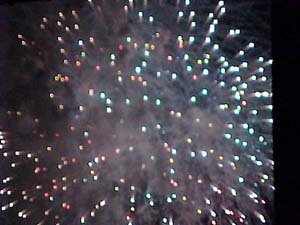 Firework at Esplanade