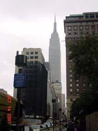 The 1st view of New York City when stepped out of Amtrak from New Jersey