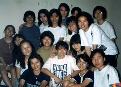 2nd year birthday celebration.......home cook Tom Yam, Mee Goreng, Prawn pancake,,,,,,Happy birthday to me and Nelly...