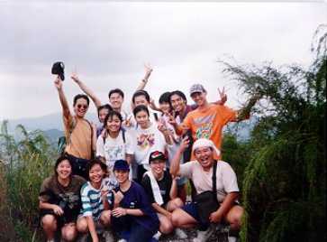 Joy of getting to the top !