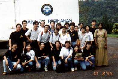 Field trip to Jabatan Perikanan or Fishes Department