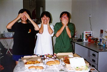 See no evil; hear no evil; say no evil