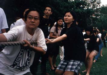 Why so fierce ? Tough game ?