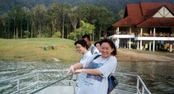 Pull ....pulll......pUlL...PUlL........if not, can't go to the other side of the lake.....