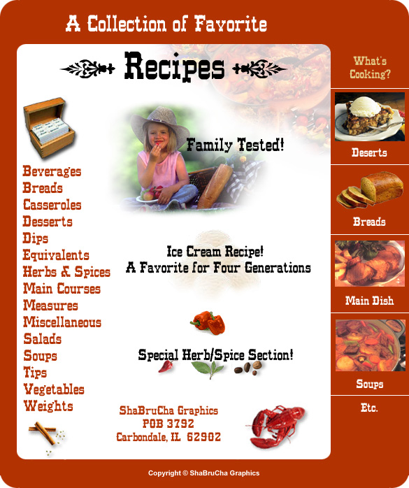 A Collection of Favorite Recipes eCookbook