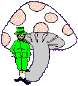 Leprecaun Toadstool Backroomdesigns Jokes