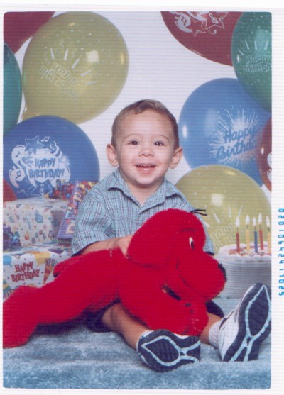 Elias's 2nd birthday with Cliford