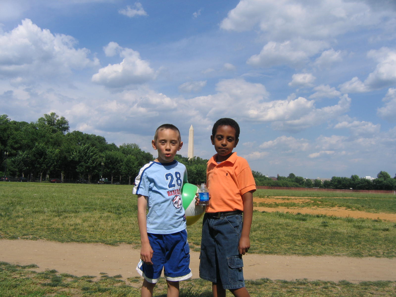 Elias and Gabi in DC