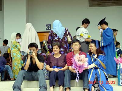 With hong, mom & yeow