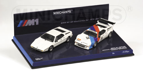 BMW M1 25th Anniversary set Ltd 2,525 Pcs