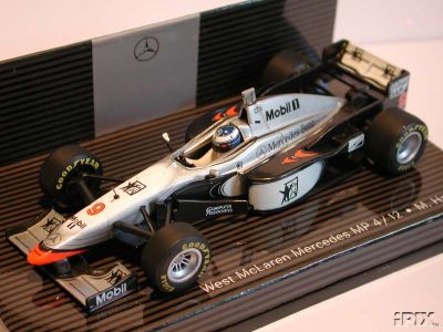 Mercedes McLaren MP 4/12 Black Star version piloted by Mika Hakkinen