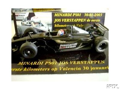 Jos Verstappen Minardi fake
