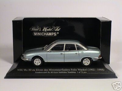 NSU RO80 Promotional Model 1 of 72 Pcs