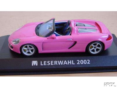 Pink Porsche Carrera GT