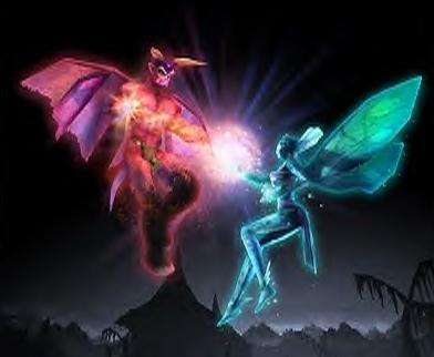 Feuer und Wasser Fee