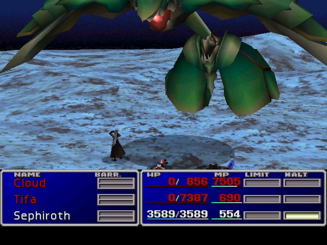 ... Sephiroth vs Weapon ...