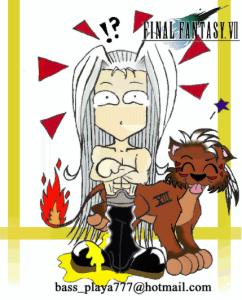 Sephiroth lsst Naniki wohl kalt... oder eher feucht...