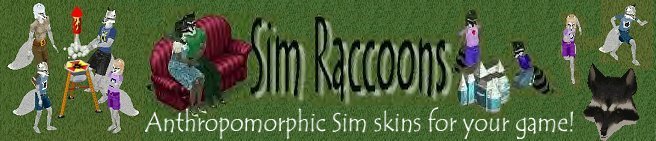 Sim Raccoons: Furry Sims