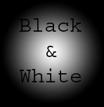 Black & White - The logo of this site