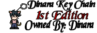 My Dinara Key Chain A-Dop!