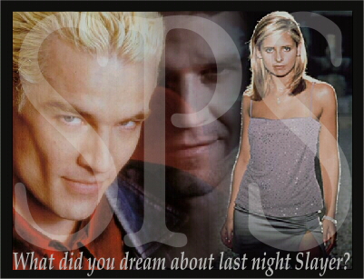 Spike's Pet Shop...."He who fucks nun's will later join the church."  Read the fic! Work it out for yourselves!