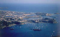 St. Malo aerial view