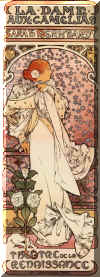 Alphonse Maria Mucha - La Dame aux Camelias.jpg (70610 bytes)