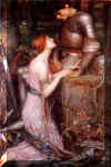 John William Waterhouse 1849 - 1917, Lamia.jpg (82062 bytes)