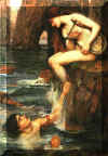 John William Waterhouse 1849 - 1917, The Siren.jpg (92172 bytes)