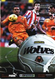 1990's Wolves Programme