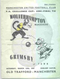 1939 FA Cup Semi-Final Programme