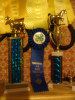 ribbon and trophies